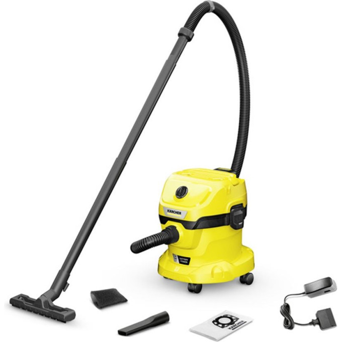 Аккумуляторный хозяйственный пылесос KARCHER WD 3-18 V-17/20 INT 1,628-550
