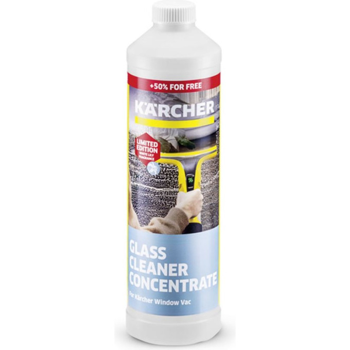 Концентрированное средство для стекол KARCHER RM 500 GLASS CLEANER LIMITED EDITION 750мл 6,296-170