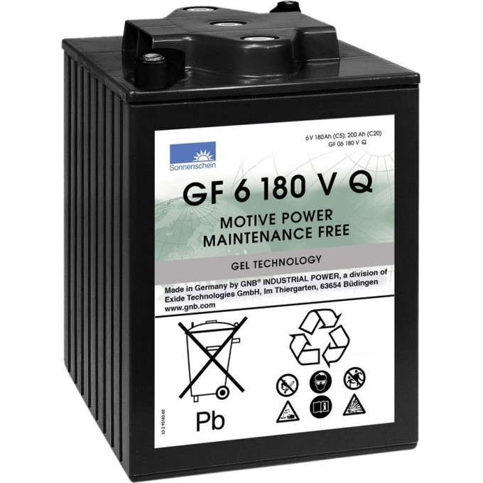 Тяговый аккумулятор GF 06 180 V 9,605-943
